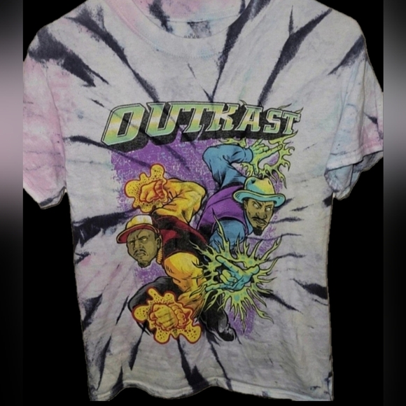 Outkast Tie-Dye T-Shirt Size S Unisex - Picture 1 of 4